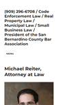 Mobile Screenshot of michaelreiterlaw.com